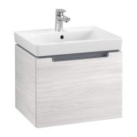 Тумба под раковину Villeroy & Boch Subway 2.0 537х423 мм A68610E8 белое дерево