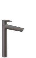 Смеситель для раковины Hansgrohe Talis E 240 ComfortZone высокий излив 71717340 хром чёрный шлифованный