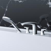 Смеситель для ванны AM.PM Like на 4 отверстия F8001300 хром