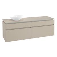 Тумба под раковину Villeroy & Boch Legato 1600х500 мм B67300VK мягкий серый