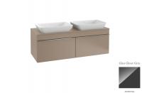 Тумба под раковину Villeroy & Boch Venticello 1257х502 мм A94901RA серое стекло
