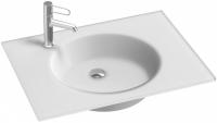 Раковина стеклянная Jacob Delafon Odeon Rive Gauche 706х515 мм EB2561-DE1 матовый белый