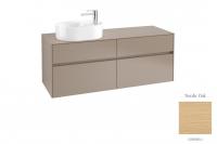 Тумба под раковину Villeroy & Boch Collaro 1400х500 мм C06200VJ северный дуб
