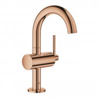 Смеситель для раковины Grohe Atrio M-Size поворотный излив, донный клапан 32 043 DA3 тёплый закат