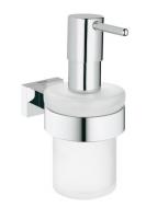 Дозатор жидкого мыла Grohe Essentials Cube 40 756 001 хром