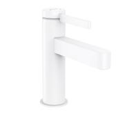 Смеситель для раковины Hansgrohe Finoris 100 ComfortZone 76013700 белый матовый