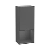 Пенал Villeroy & Boch Finion 418х270х936 мм петли справа F550GKGK матовый антрацит/матовый антрацит