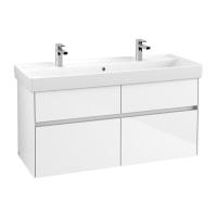 Тумба под раковину Villeroy & Boch Collaro 1154х444 мм C01200DH белый глянцевый
