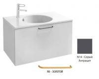 Тумба под раковину Jacob Delafon Odeon Rive Gauche 800х508 мм EB2512-R8-N14 серый антрацит