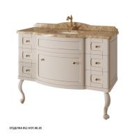 Тумба под столешницу Caprigo Imperio 120 1172х588 мм 11621-052.VOT.00.20 латте