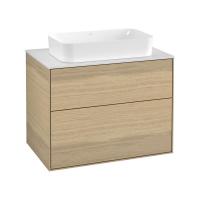 Тумба под раковину Villeroy & Boch Finion 800х501 мм F63100PC дуб