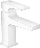 Смеситель для раковины Hansgrohe Metropol 100 ComfortZone донный клапан 32500700 белый матовый