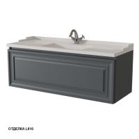 Тумба под раковину Caprigo Ponza-A 120 1190х469 мм 13515 L810 графит