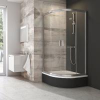 Душевой угол Ravak Blix BLCP4-80 Sabina 80х80 3B240140ZG белый/матовый