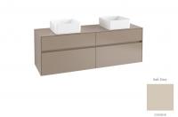 Тумба под раковину Villeroy & Boch Collaro 1600х500 мм C05200VK мягкий серый