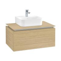 Тумба под раковину Villeroy & Boch Legato 800х500 мм B73300VJ северный дуб