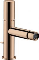 Смеситель для биде Axor Uno 45200300 полированное красное золото