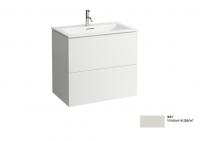 Раковина с тумбой Laufen Kartell 800х500 мм 8603356411041 мокрый асфальт
