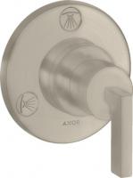 Запорный/переключающий вентиль Axor Citterio Trio/Quattro (внешняя часть) 39920820 шлифованный никель