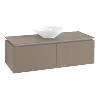 Тумба под раковину Villeroy & Boch Legato 1200х500 мм B60900VG трюфель серый