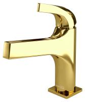 Смеситель для раковины WasserKraft Sauer 7103 золото