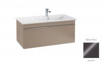 Тумба под раковину Villeroy & Boch Venticello 953х502 мм A93501FP серый глянцевый