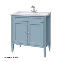 Тумба под раковину Caprigo Albion Concept 80 790х450 мм (2 двери) 34012 TP817 антарктида