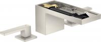 Смеситель для раковины Axor MyEdition на 3 отверстия (без панели) 47052800 сталь