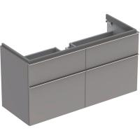 Тумба под раковину Geberit iCon 1190х477х620 мм 840422000 платиновый
