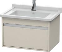 Тумба под раковину Duravit Ketho 650х455 мм KT666309191 серо-коричневый матовый