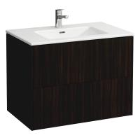 Тумба с раковиной Laufen Pro S 800х500 мм 8649612631041 тёмный вяз