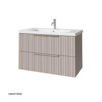 Тумба под раковину Caprigo Rain 90 870х446 мм (2 ящика) 36513 SF-022 сансет