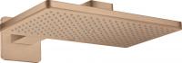 Верхний душ Axor ShowerSolutions 460 1jet с держателем softcube 35274310 шлифованное красное золото