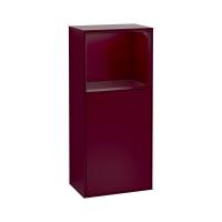 Тумба Villeroy & Boch Finion 418х270х936 мм петли слева F500HBHB пион/пион