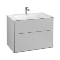 Тумба под раковину Villeroy & Boch Finion 796х498 мм F01000GJ светло-серый