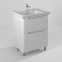 Тумба под раковину Briz Albi 660x507 мм Т8-75 белый