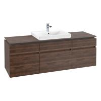 Тумба под раковину Villeroy & Boch Legato 1600х500 мм B68700VH аризонский дуб