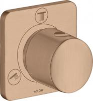 Запорный/переключающий вентиль Axor Citterio M Trio/Quattro (внешняя часть) 34920310 шлифованное красное золото