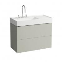 Тумба под раковину Laufen Kartell 880х450 мм 4076180336411 мокрый асфальт