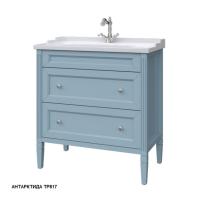Тумба под раковину Caprigo Albion Concept 80 790х450 мм (2 ящика) 34015 TP817 антарктида