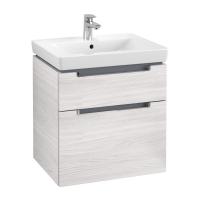 Тумба под раковину Villeroy & Boch Subway 2.0 537х423 мм A90810E8 белое дерево