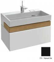 Тумба под раковину Jacob Delafon Terrace Premium 800х480 мм EB1731RU-274 чёрный глянцевый