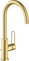Смеситель для раковины Axor Uno 240 ComfortZone 38036950 шлифованная медь