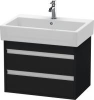Тумба под раковину Duravit Ketho 650х440 мм KT662401616 чёрный дуб