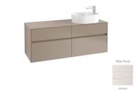 Тумба под раковину Villeroy & Boch Collaro 1400х500 мм C06300E8 белое дерево