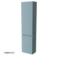Пенал Caprigo Ponza 1600х400х250 мм левый гладкий фасад 13550F L L817 антарктида