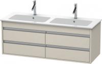 Тумба под раковину Duravit Ketho 1270х475 мм KT643309191 серо-коричневый матовый