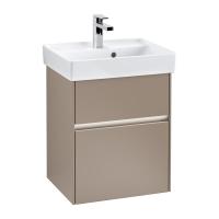 Тумба под раковину Villeroy & Boch Collaro 460х374 мм с подсветкой C006L0VG трюфель серый