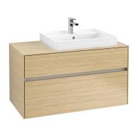 Тумба под раковину Villeroy & Boch Collaro 1000х500 мм C01800VJ северный дуб