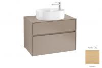 Тумба под раковину Villeroy & Boch Collaro 800х500 мм C05300VJ северный дуб